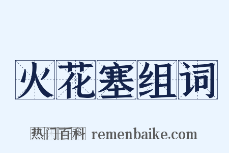 火花塞组词是什么意思的图片